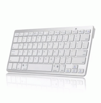Spullen.nl - Bluetooth Mini Keyboard Zilver/Zwart Spullen.nl - Bluetooth Mini Keyboard Zilver/Zwart