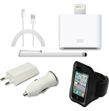 Spullen.nl - iPhone 5 Lightning Accessoire Set