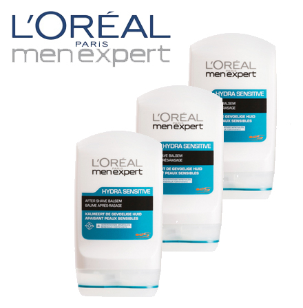 Spullen.nl - L'Oréal Men Expert Hydra Sensitive afthershave balsem SET VAN 3