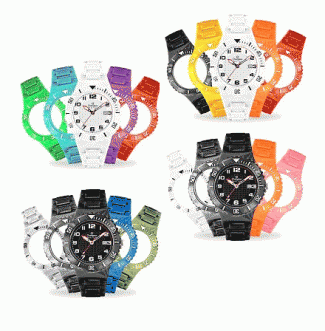 Spullen.nl - Siliconen Horloge Set Spullen.nl - Siliconen Horloge Set