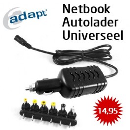 Super Dagdeal - Adapt Netbook Autolader Super Dagdeal - Adapt Netbook Autolader