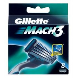 Super Dagdeal - Gillette  Mach 3 mesjes 8 stuks