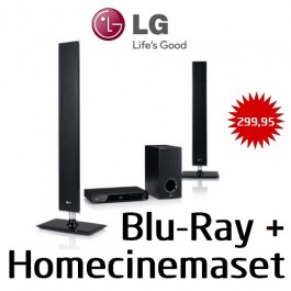 Super Dagdeal - LG Blu-Ray 2.1 Homecinemaset Super Dagdeal - LG Blu-Ray 2.1 Homecinemaset