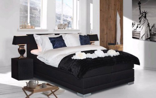 Super Dagdeal - Luxe boxspring Astoria incl. topper, 2 kussens en gratis bezorging