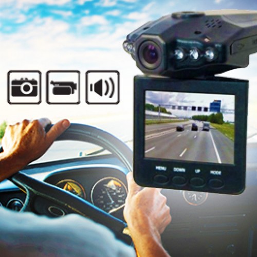 Super Dagdeal - Portable HD Dashboard Camera met infrarood night vision voor in de auto