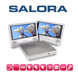 Super Dagdeal - Salora Portable dvd-Speler Super Dagdeal - Salora Portable dvd-Speler