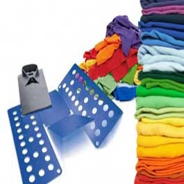 Super Dagdeal - Vouw je kleding altijd kaarsrecht dankzij deze vouwplank: zo blijft jouw kleding netjes! Super Dagdeal - Vouw je kleding altijd kaarsrecht dankzij deze vouwplank: zo blijft jouw kleding netjes!