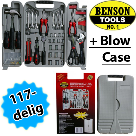Today's Best Deal - 117-delige Gereedschapset Today's Best Deal - 117-delige Gereedschapset