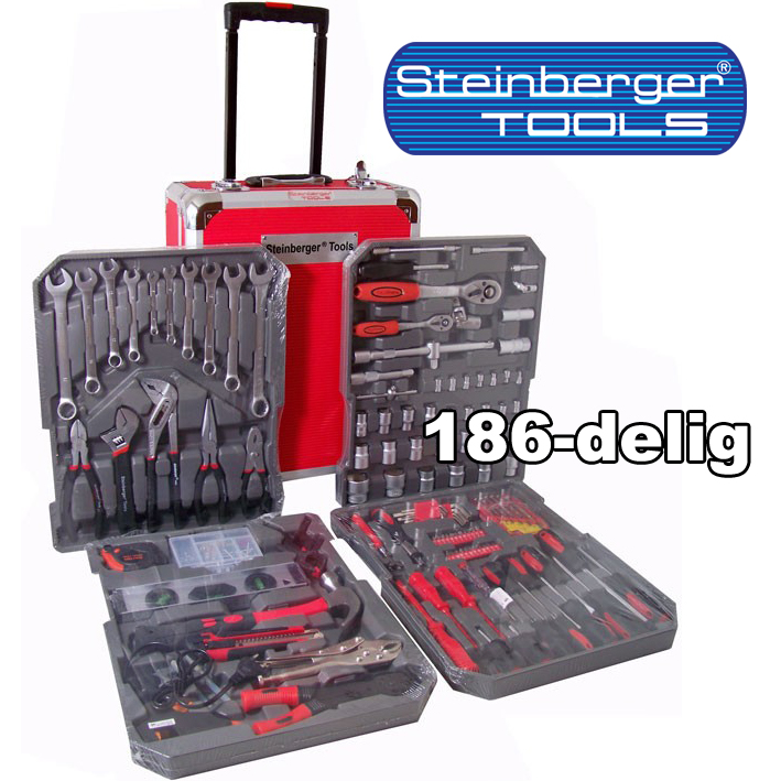 Today's Best Deal - 186-delige Gereedschaps Trolley Today's Best Deal - 186-delige Gereedschaps Trolley