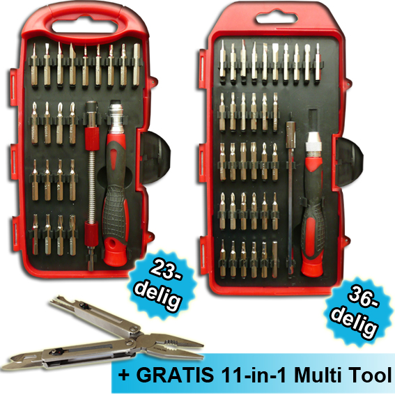 Today's Best Deal - 23/36 Delige Precisie Schroevendraaier Set