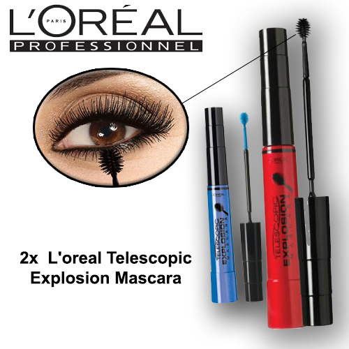 Today's Best Deal - 2x L'Oréal zwarte mascara Today's Best Deal - 2x L'Oréal zwarte mascara
