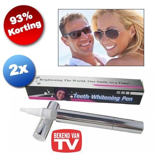 Today's Best Deal - 2x Tandenbleek Pen Today's Best Deal - 2x Tandenbleek Pen