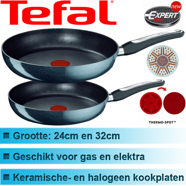 Today's Best Deal - 2x Tefal Efficia Koekenpannen Today's Best Deal - 2x Tefal Efficia Koekenpannen