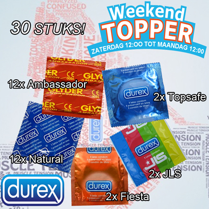 Today's Best Deal - 30x Durex Condooms Today's Best Deal - 30x Durex Condooms