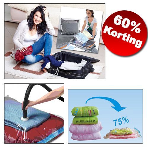 Today's Best Deal - 4-delige Vacuumzakken Set Today's Best Deal - 4-delige Vacuumzakken Set