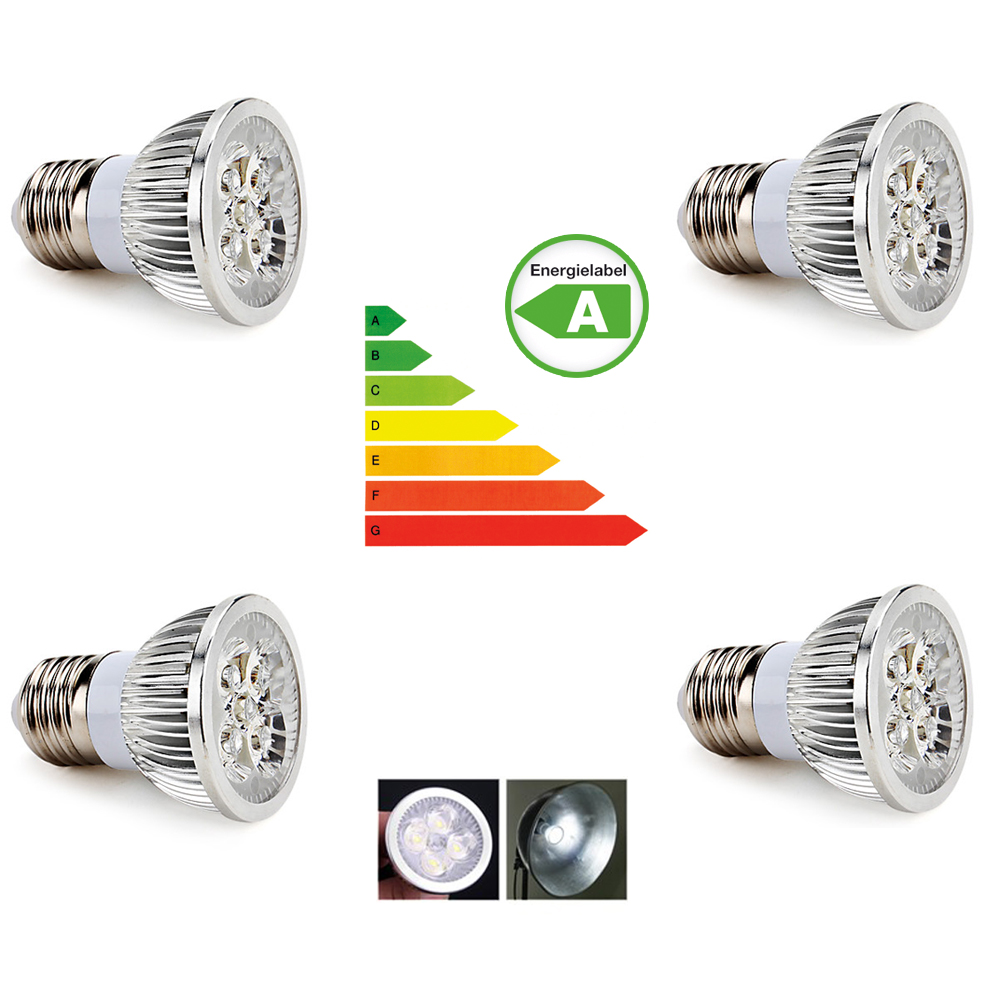 Today's Best Deal - 4x Dimbare LED spots (grote fitting) Today's Best Deal - 4x Dimbare LED spots (grote fitting)