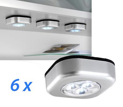 Today's Best Deal - 6x Touch On LED Lampen Today's Best Deal - 6x Touch On LED Lampen