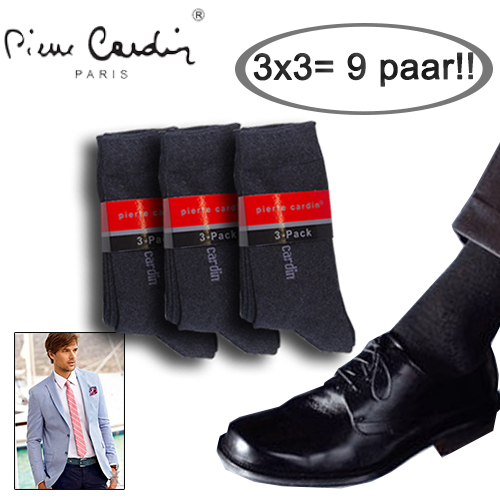 Today's Best Deal - 9 paar Pierre Cardin sokken Today's Best Deal - 9 paar Pierre Cardin sokken