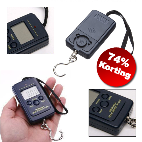 Today's Best Deal - Digitale Kofferweegschaal Today's Best Deal - Digitale Kofferweegschaal