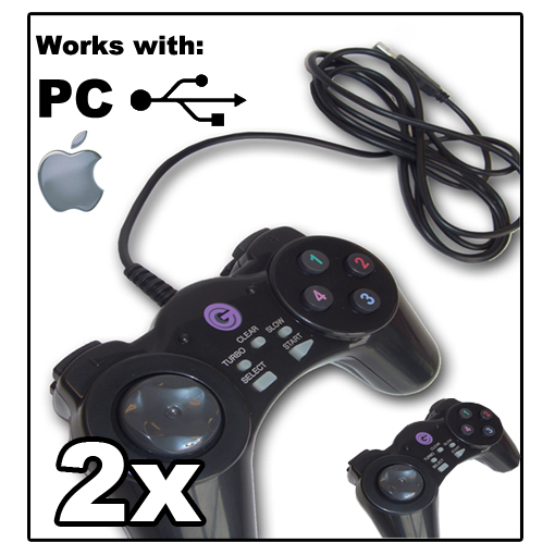 Today's Best Deal - Gamepad Set voor Mac/PC Today's Best Deal - Gamepad Set voor Mac/PC