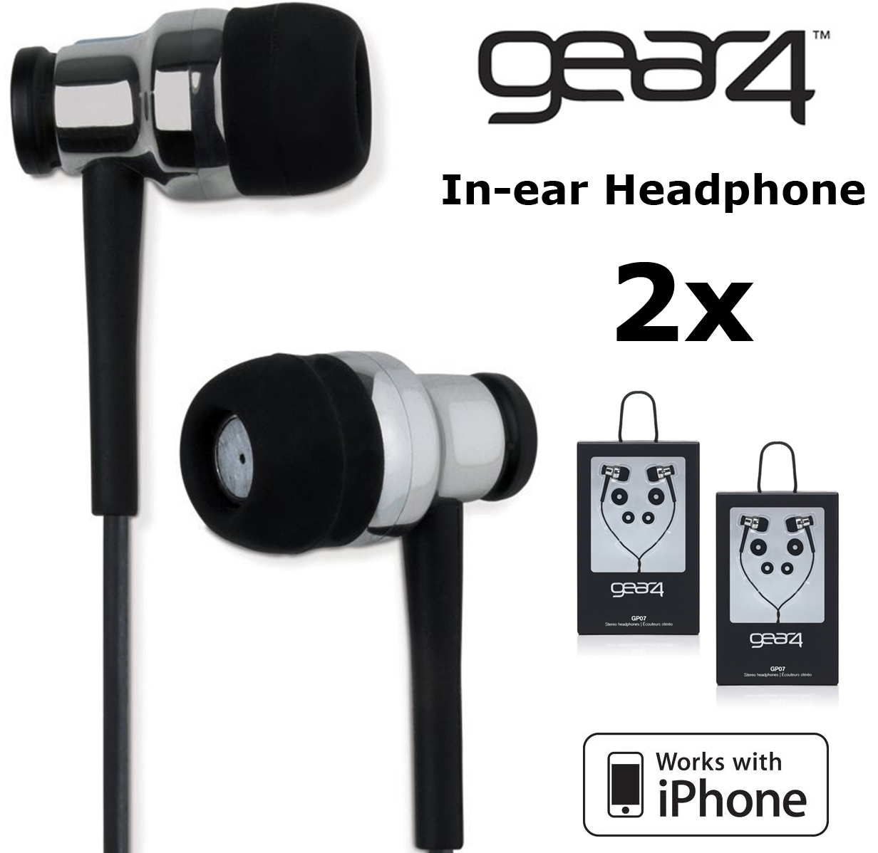 Today's Best Deal - Gear4 GP07 Hoofdtelefoon Today's Best Deal - Gear4 GP07 Hoofdtelefoon