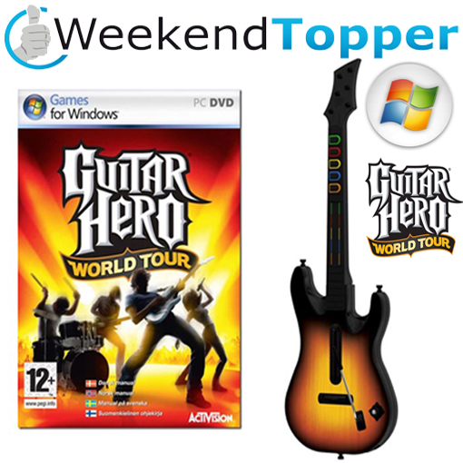 Today's Best Deal - Guitar Hero World Tour+Gitaar Today's Best Deal - Guitar Hero World Tour+Gitaar
