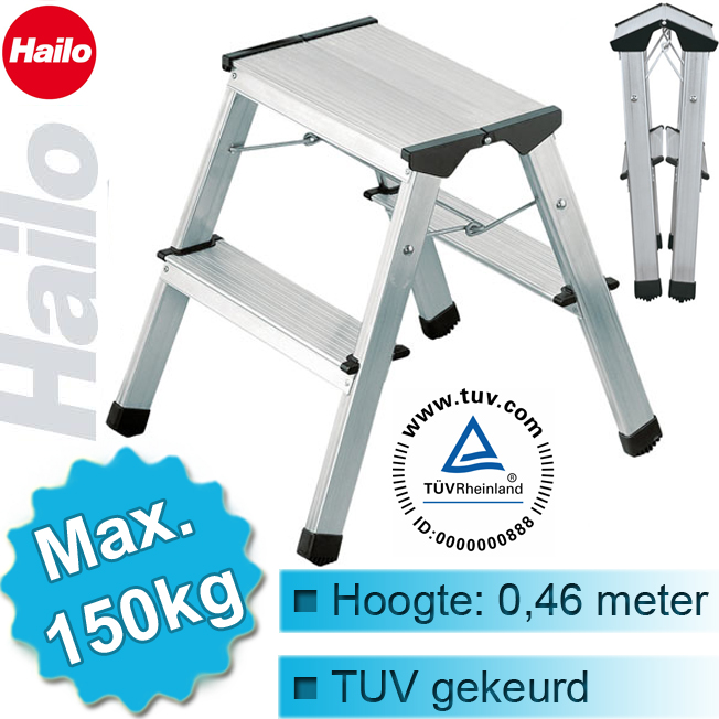 Today's Best Deal - Hailo Aluminium Vouwtrap