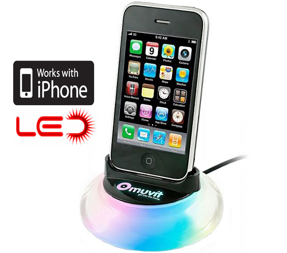 Today's Best Deal - iPhone 3/4 Dock met LED Verlichting