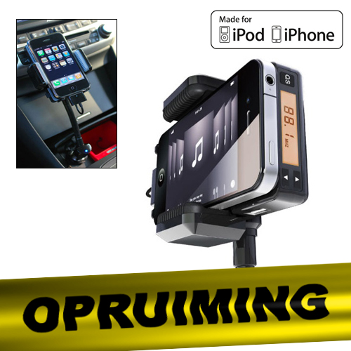 Today's Best Deal - iPhone Carkit met FM transmitter Today's Best Deal - iPhone Carkit met FM transmitter