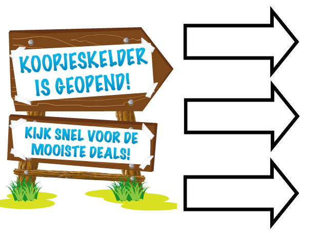 Today's Best Deal - KOOPJESKELDER OPEN!