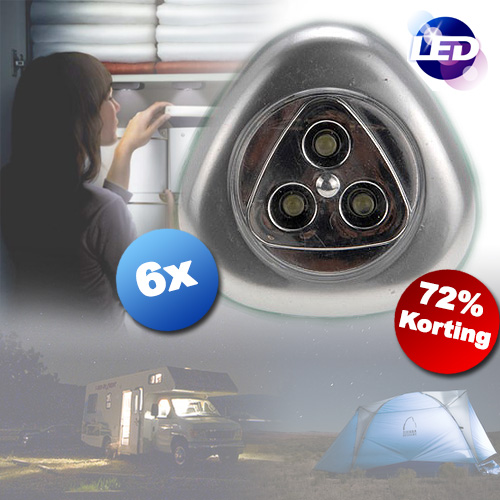 Today's Best Deal - One Touch LED Druklampen Today's Best Deal - One Touch LED Druklampen