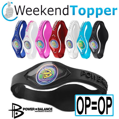 Today's Best Deal - Power Balance Polsbandje Today's Best Deal - Power Balance Polsbandje