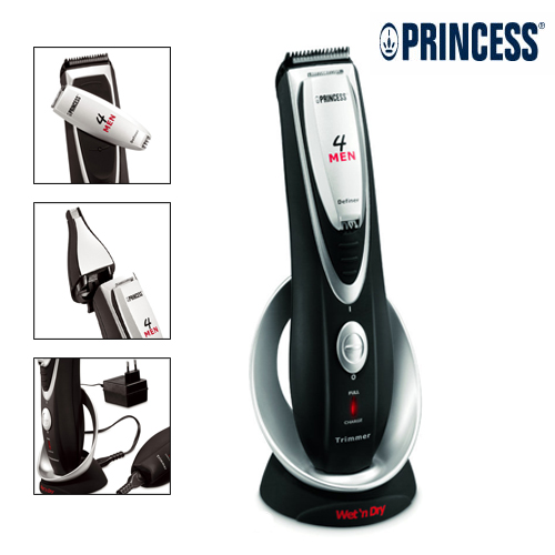 Today's Best Deal - Princess 4 Men Wet 'n Dry Trimmer