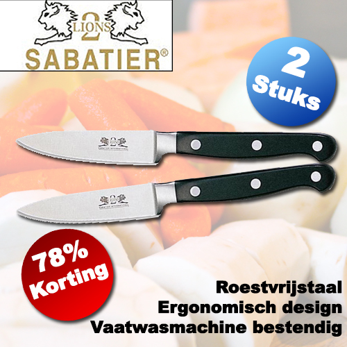 Today's Best Deal - Sabatier 2 Lions Schilmessen Today's Best Deal - Sabatier 2 Lions Schilmessen