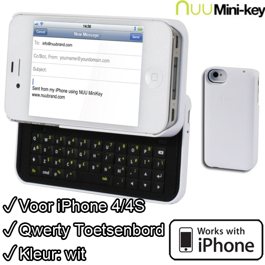 Today's Best Deal - Toetsenbord voor iPhone 4/4S Today's Best Deal - Toetsenbord voor iPhone 4/4S