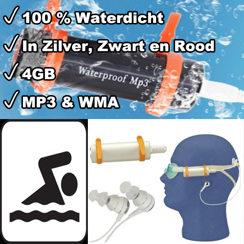 Today's Best Deal - Waterproof 4GB Mp3 Player Today's Best Deal - Waterproof 4GB Mp3 Player