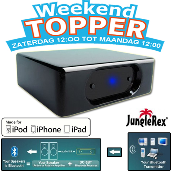 Today's Best Deal - Wireless Bluetooth Audio Receiver Today's Best Deal - Wireless Bluetooth Audio Receiver