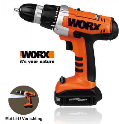 Today's Best Deal - Worx Accuboormachine Today's Best Deal - Worx Accuboormachine