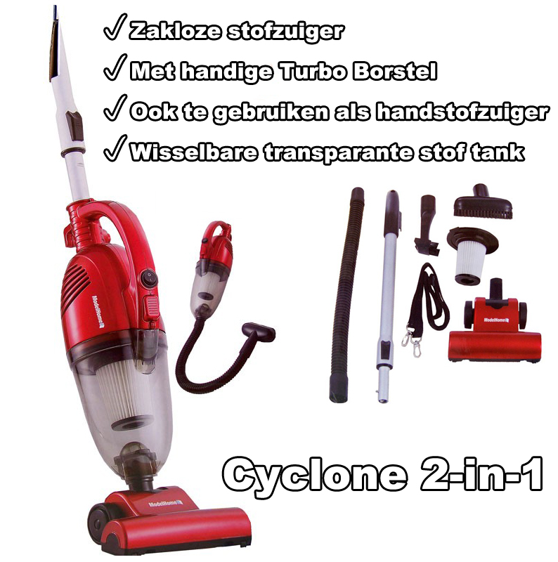 Today's Best Deal - Zakloze Stofzuiger Cyclone 2-in-1