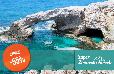 TravelBird - Achtdaagse zonvakantie op Cyprus Inclusief vlucht, hotel en ontbijt! Nu vanaf € 199,- p.p. TravelBird - Achtdaagse zonvakantie op Cyprus Inclusief vlucht, hotel en ontbijt! Nu vanaf € 199,- p.p.