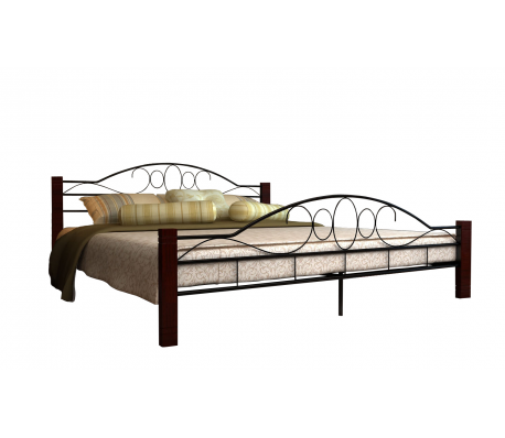 VidaXL - 2-persoons bed Claire van metaal 180 x 200 cm VidaXL - 2-persoons bed Claire van metaal 180 x 200 cm