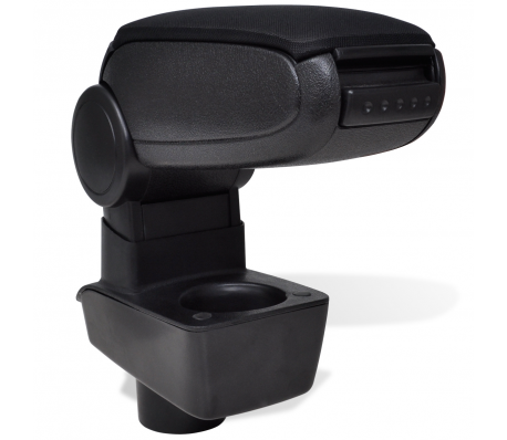 VidaXL - Armsteun voor Ford Fiesta MK7 (2009/zwart) VidaXL - Armsteun voor Ford Fiesta MK7 (2009/zwart)