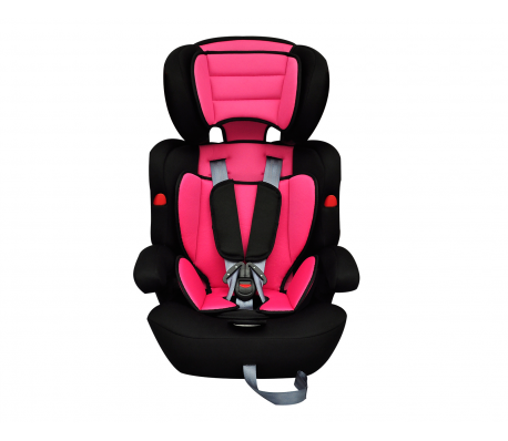 VidaXL - Autostoeltje voor kinderen roze/zwart