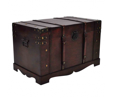 VidaXL - Dekenkist Antiek 66 x 38 x 40 cm VidaXL - Dekenkist Antiek 66 x 38 x 40 cm