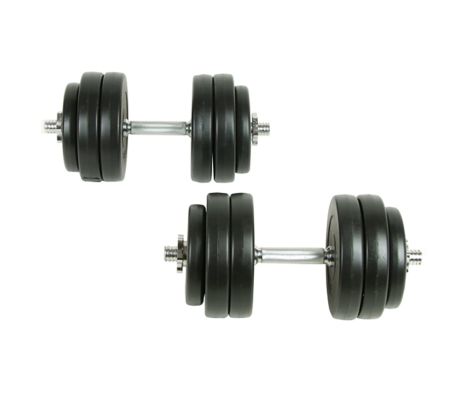 VidaXL - Dumbbell halters set 30 kg VidaXL - Dumbbell halters set 30 kg