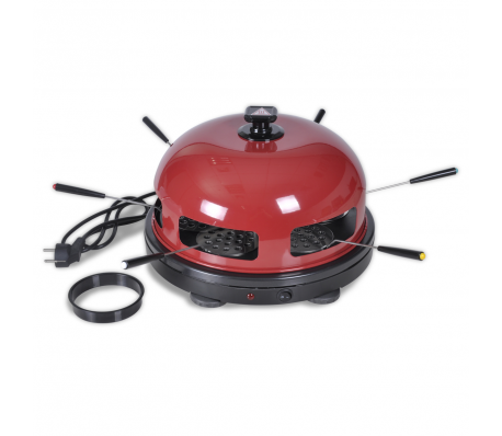 VidaXL - Electrische Pizza oven dome met 6 spatels