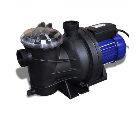 VidaXL - Elektrische zwembadpomp 800W blauw VidaXL - Elektrische zwembadpomp 800W blauw