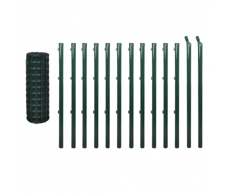 VidaXL - Euro hekwerk set 25 x 1,0 m VidaXL - Euro hekwerk set 25 x 1,0 m