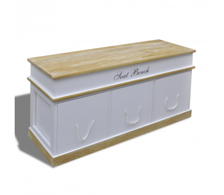 VidaXL - Halbankje / schoenenkastje VidaXL - Halbankje / schoenenkastje
