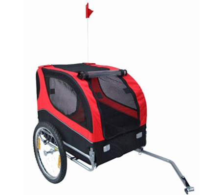 VidaXL - Hondenfietskar Lassie (rood) VidaXL - Hondenfietskar Lassie (rood)